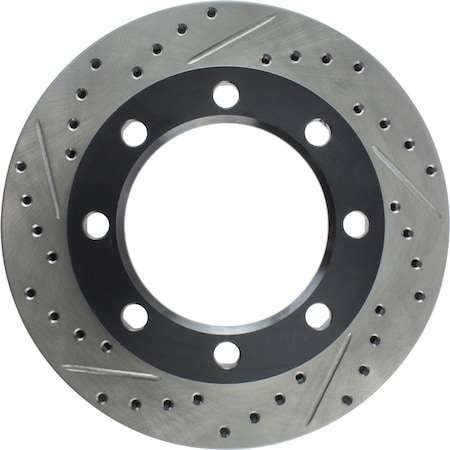 Centric Parts Sport Drilled/Slotted Brake Rotor, 127.65012R 127.65012R
